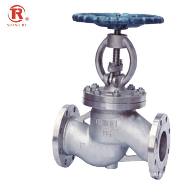 API CE Factory High Quality Price List DIN SS Flange Globe Valve